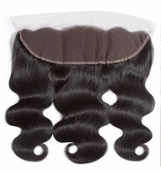 13x6 HD Lace Frontal Body Wave Closure With 100% Human Hair Free Part 14 Inch