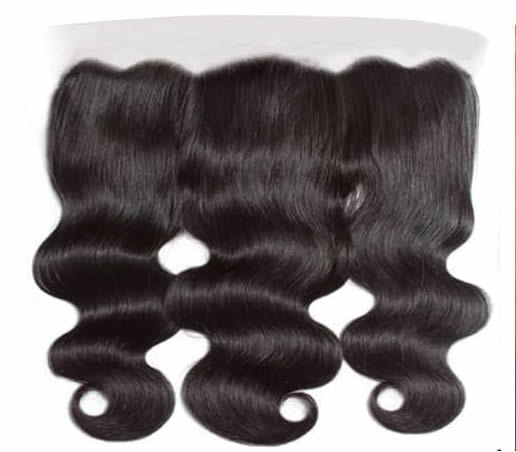 13x6 HD Lace Frontal Body Wave Closure With 100% Human Hair Free Part 14 Inch