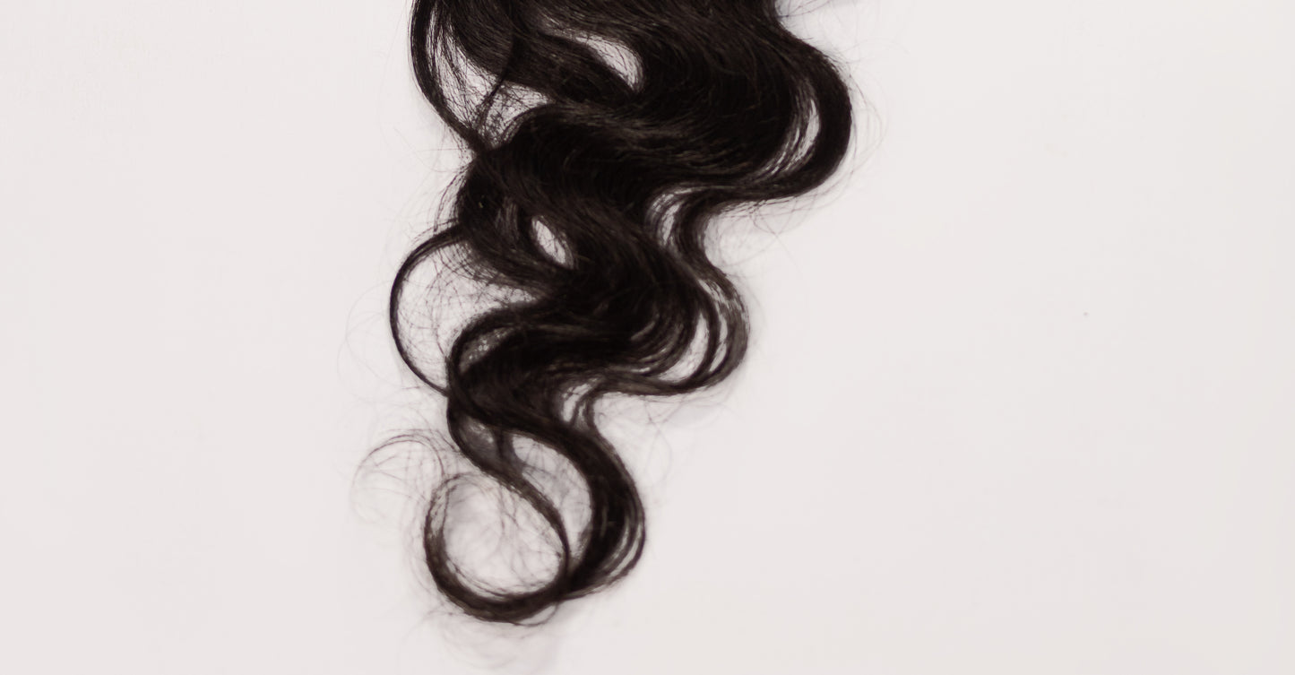 Premium High Quality HD 5 X 5 Closure 100% Human Hair 18 inches with 180g High Density